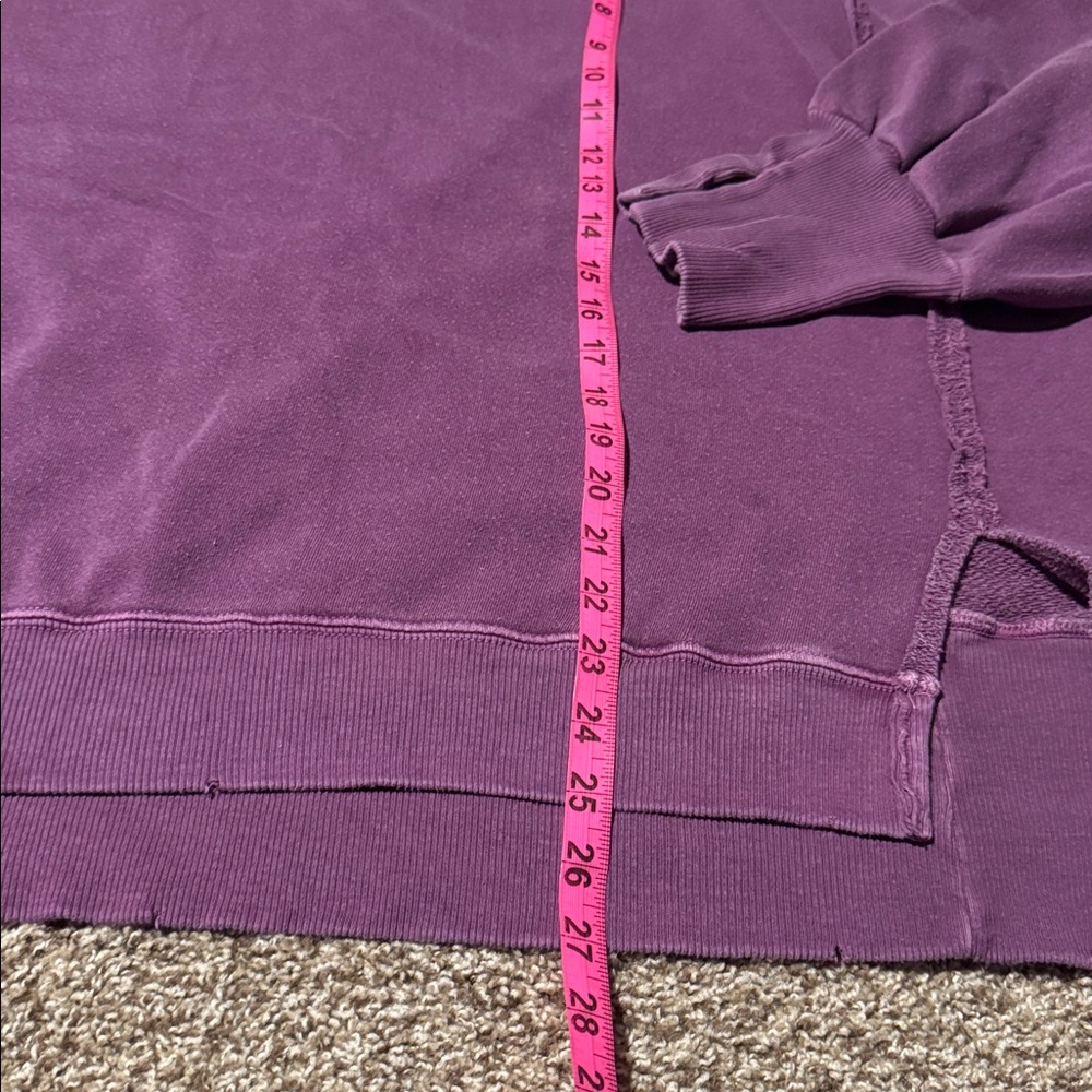 Free People / We The Free oversized purple Camden sweatshirt (L) - EUC! - Picture 4 of 8